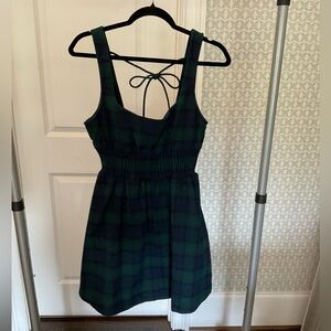 Hill House Home Tartan Mini Dress